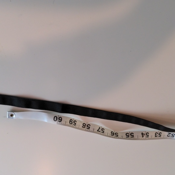 Banana Republic belt gold metal black ribbon - Picture 6 of 6